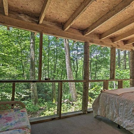 Creekside Cabin With Deck In Pisgah Forest! Barnardsville 外观 照片
