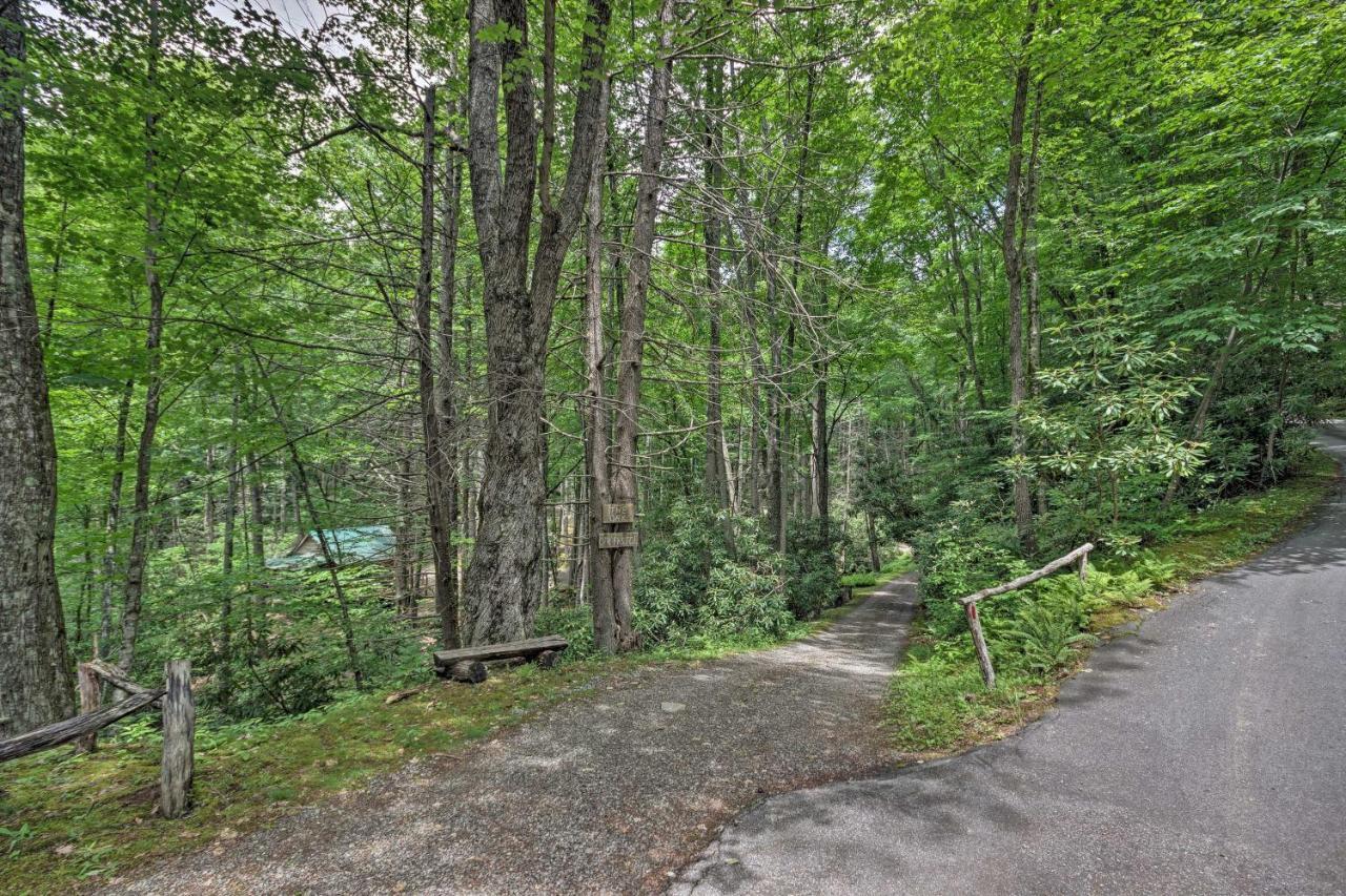 Creekside Cabin With Deck In Pisgah Forest! Barnardsville 外观 照片